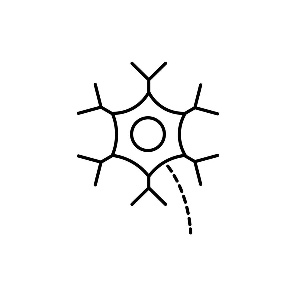 Icon a neuron vector