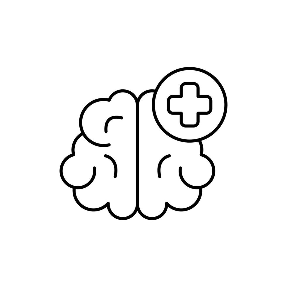 Icon a neurology vector