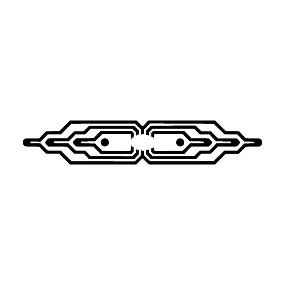 Abstract Circuitry Minimalist Tech with Glow vector