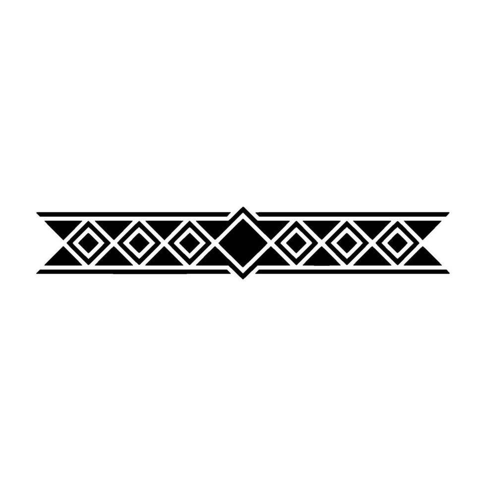 Geometric Border , Black White, Abstract Pattern vector