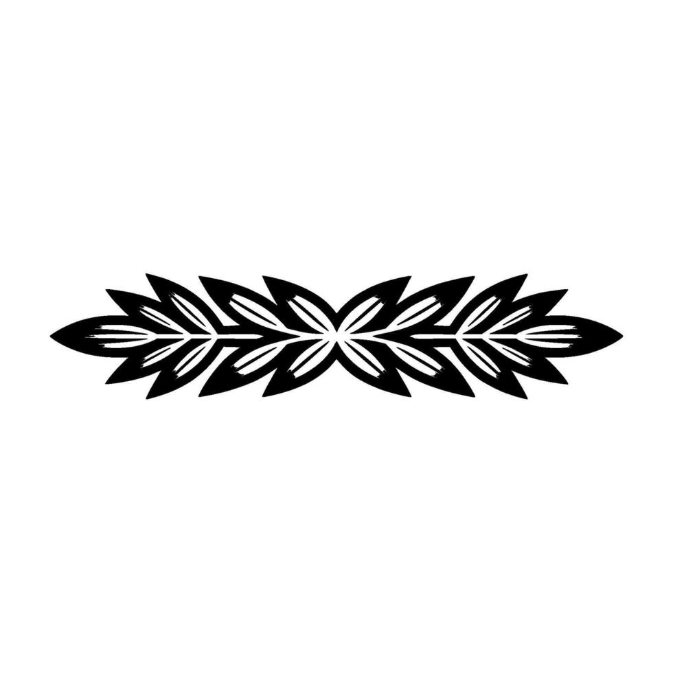 Elegant Black White Floral Border , Minimalist Template vector