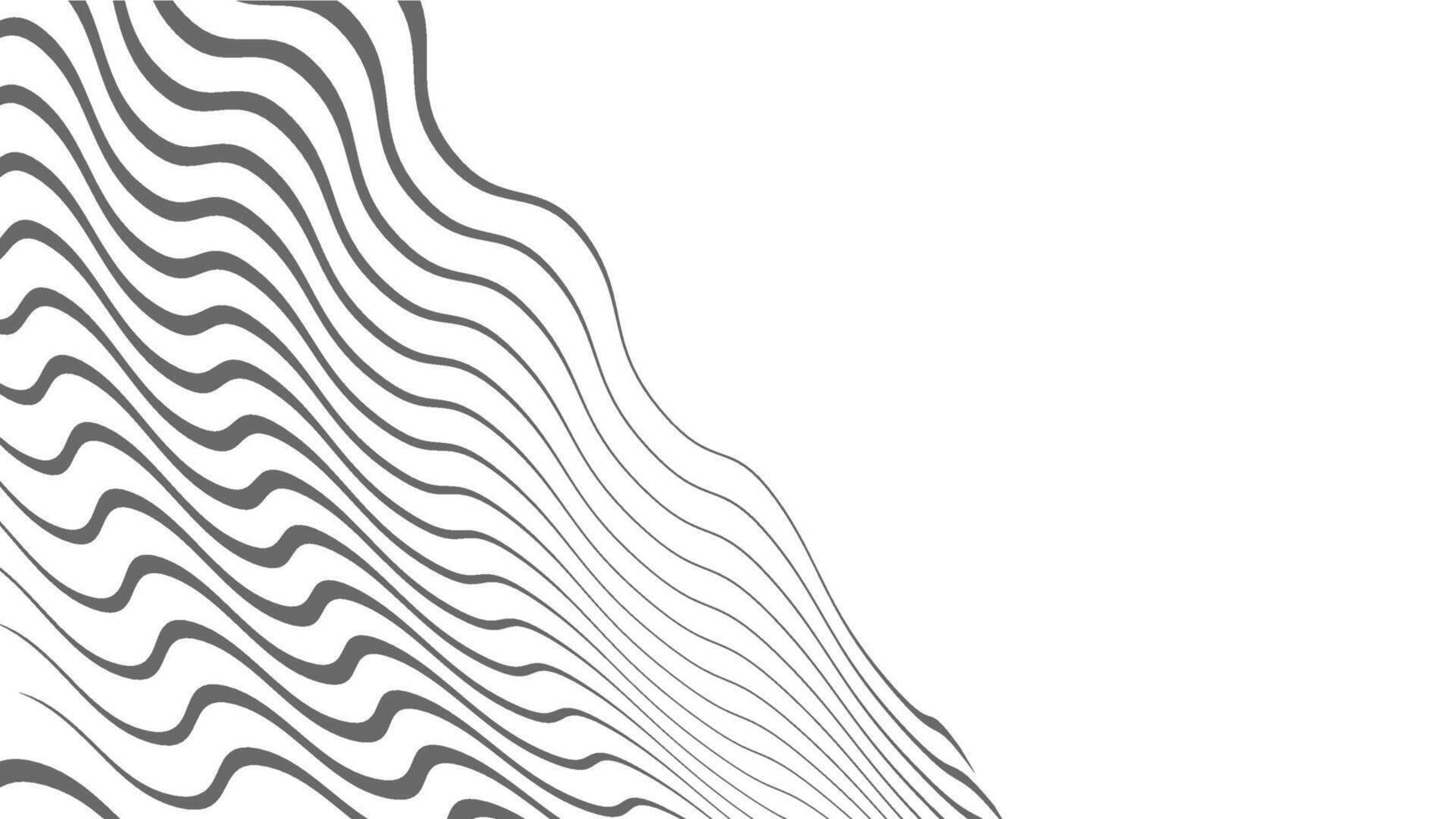 abstract simple black thin to thick flag line pattern can be used background. vector