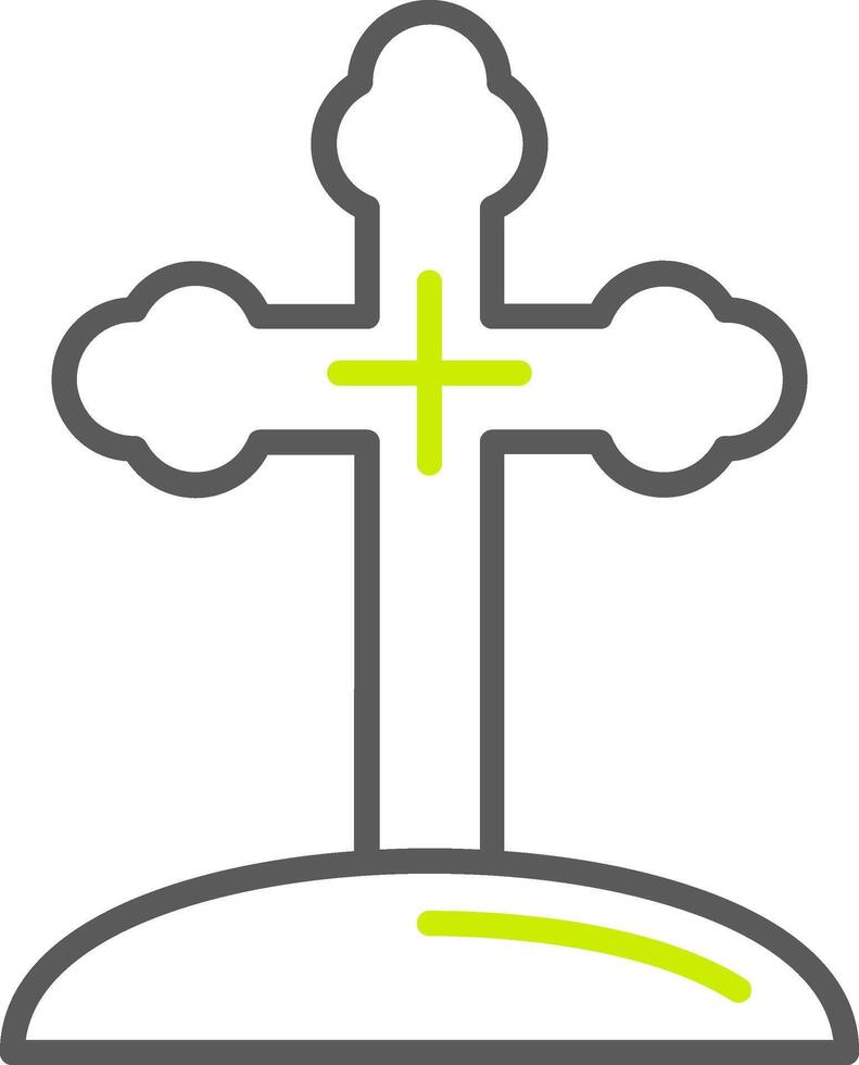 Christianity NextGen Line Drawing vector