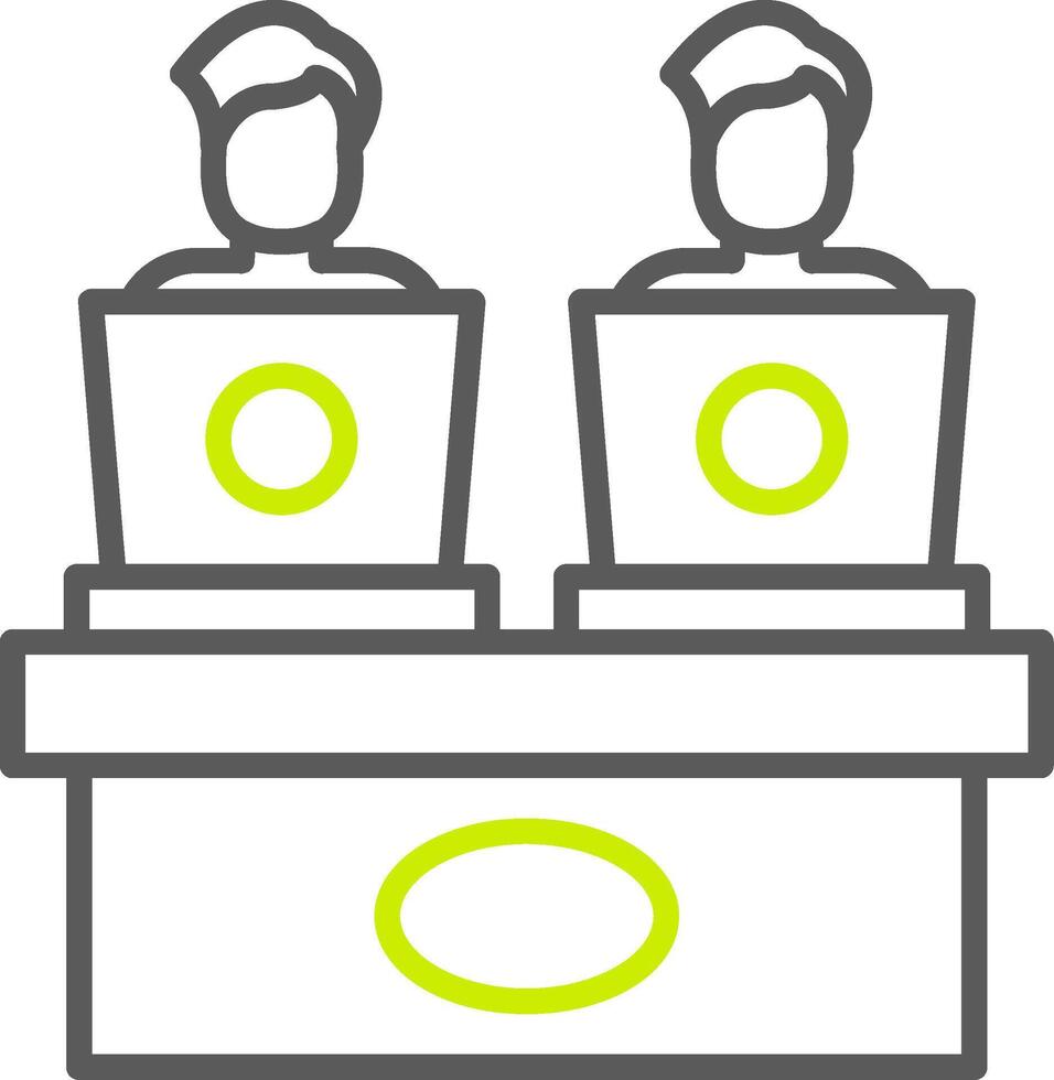 Coworking Polished App Object vector