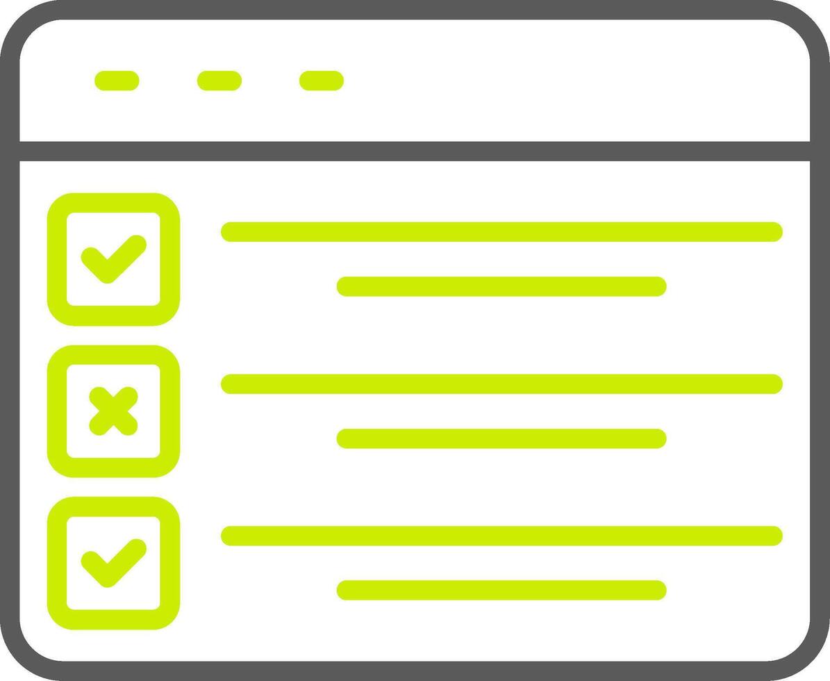 Exam Bold Shape Icon vector