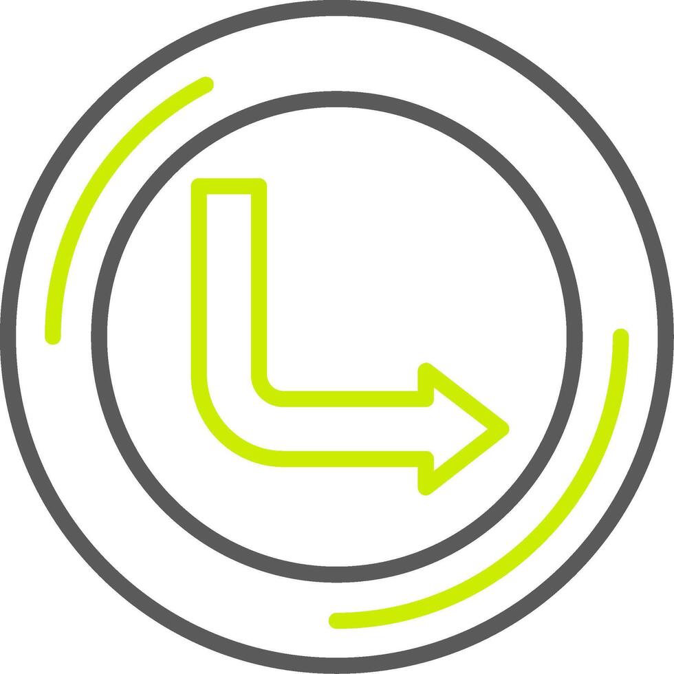 Arrow Professional Line Mark vector