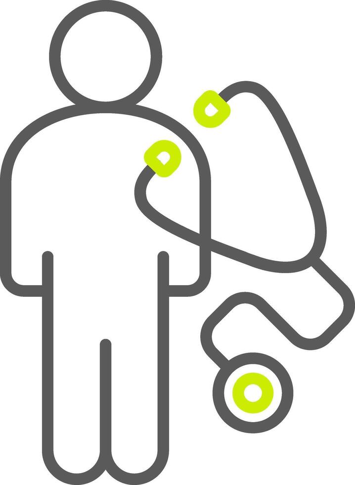 Regular Checkup Neutral Icon Unit vector