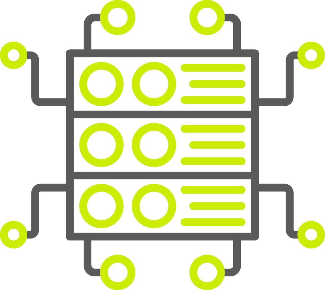 Technology Integration Advanced UI Module vector