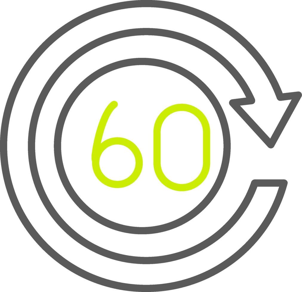 60 Days Minimal UX Part vector