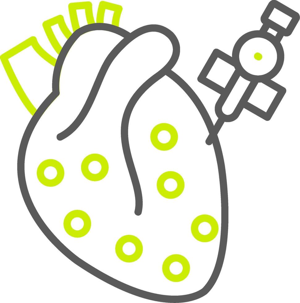 Cardiac Elegant Visual Mark vector