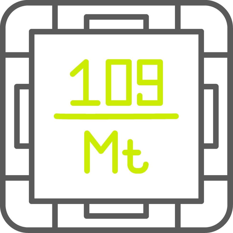 Meitnerium Advanced Tech Badge vector