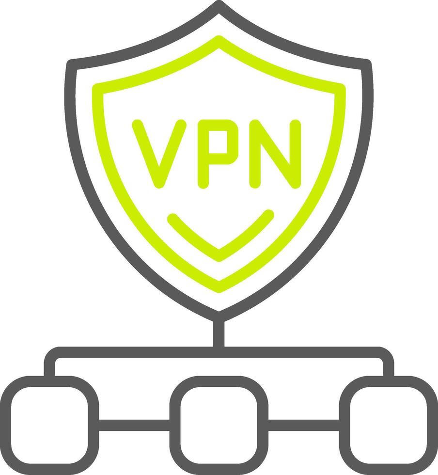 Vpn Versatile Line Drawing vector