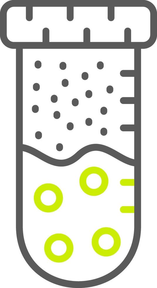 Test Tube Optimized Creative Piece vector