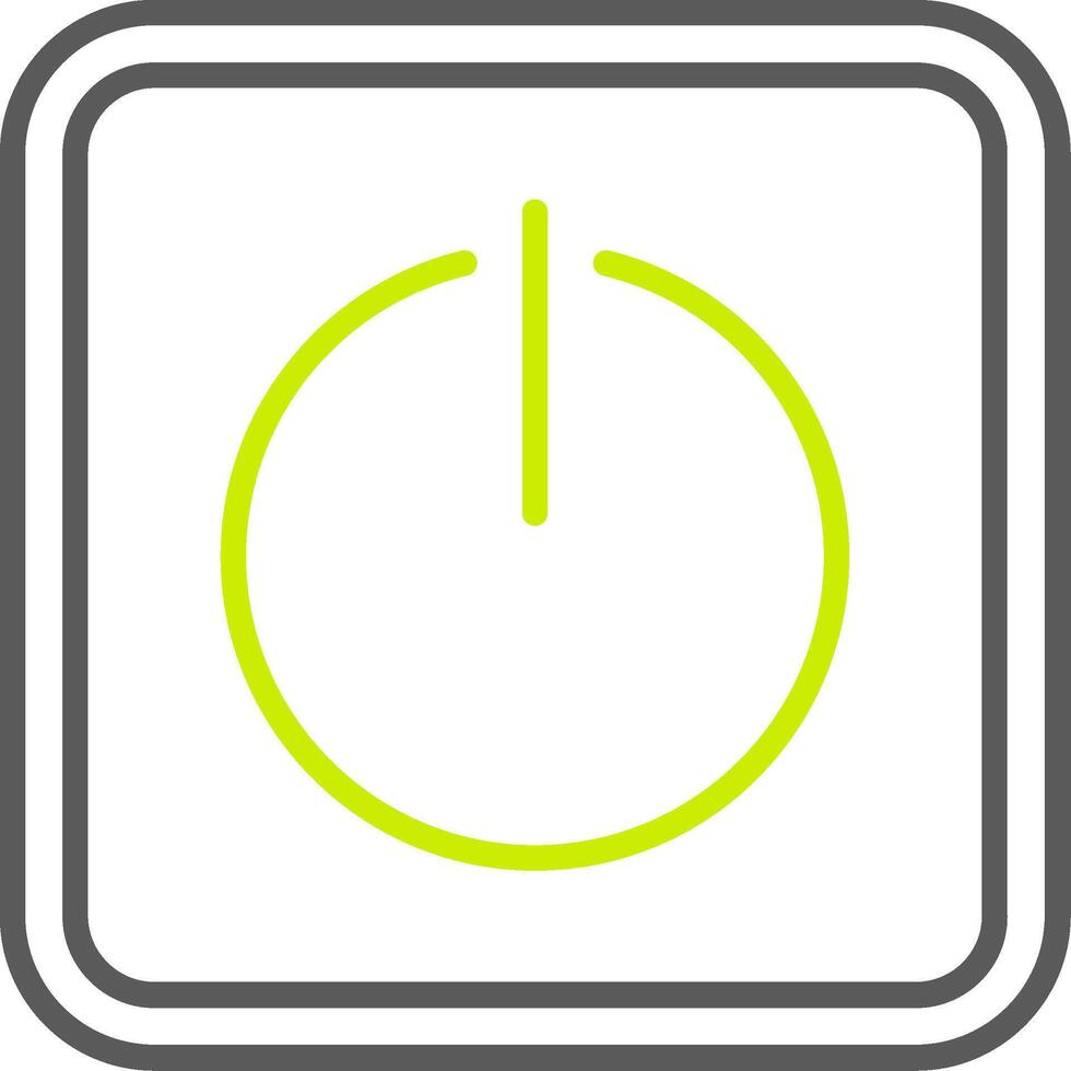 Power On Polished UI Module vector