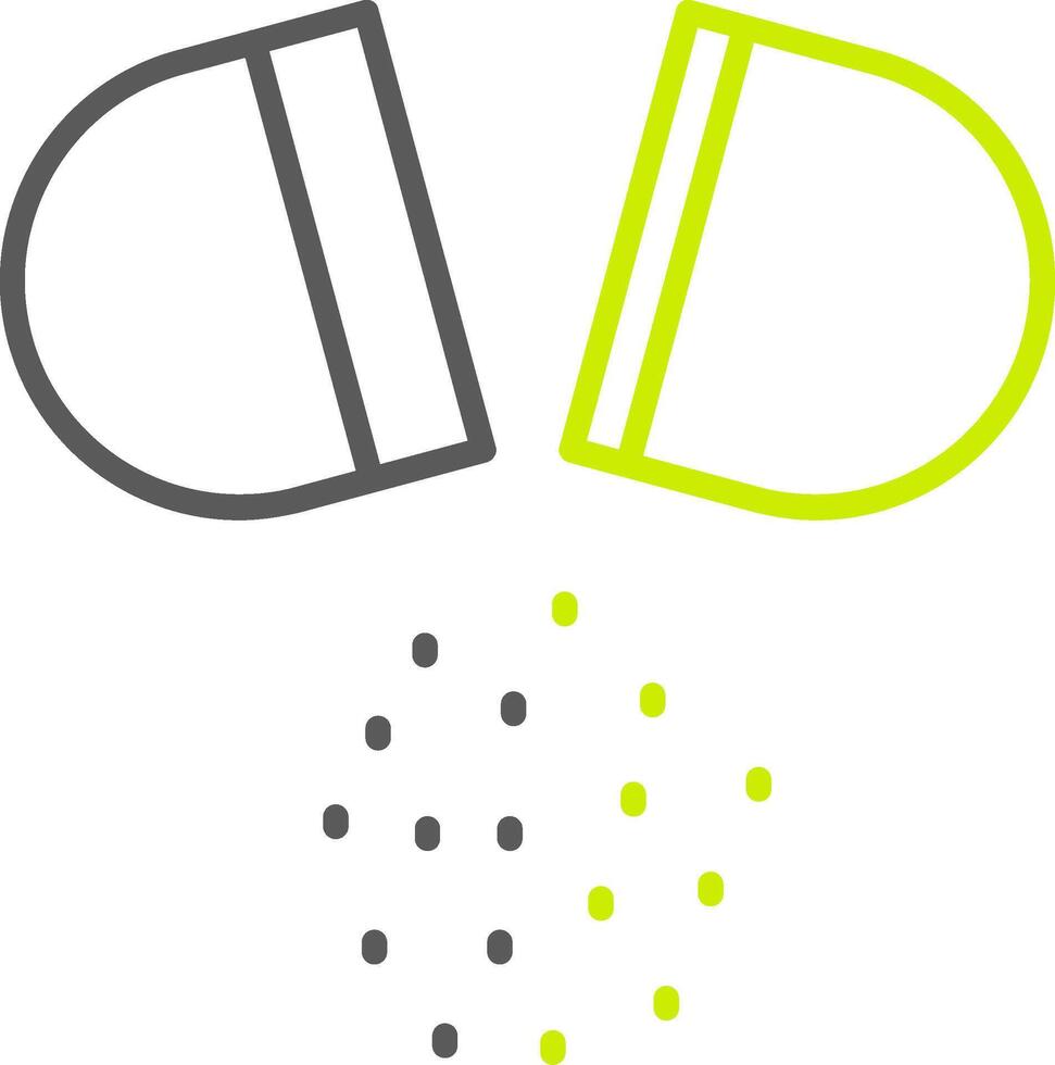 Drugs Custom Line Drawing vector