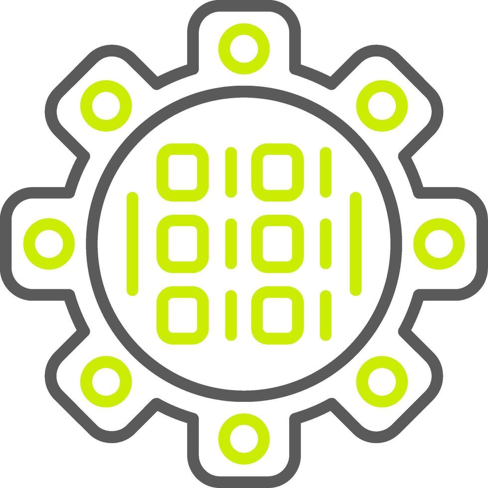 Binary Code NextGen UI Module vector