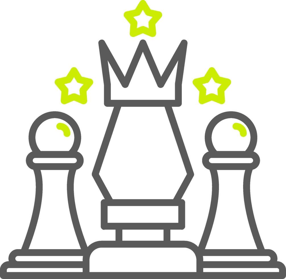 Chess Pieces Custom Interface Symbol vector