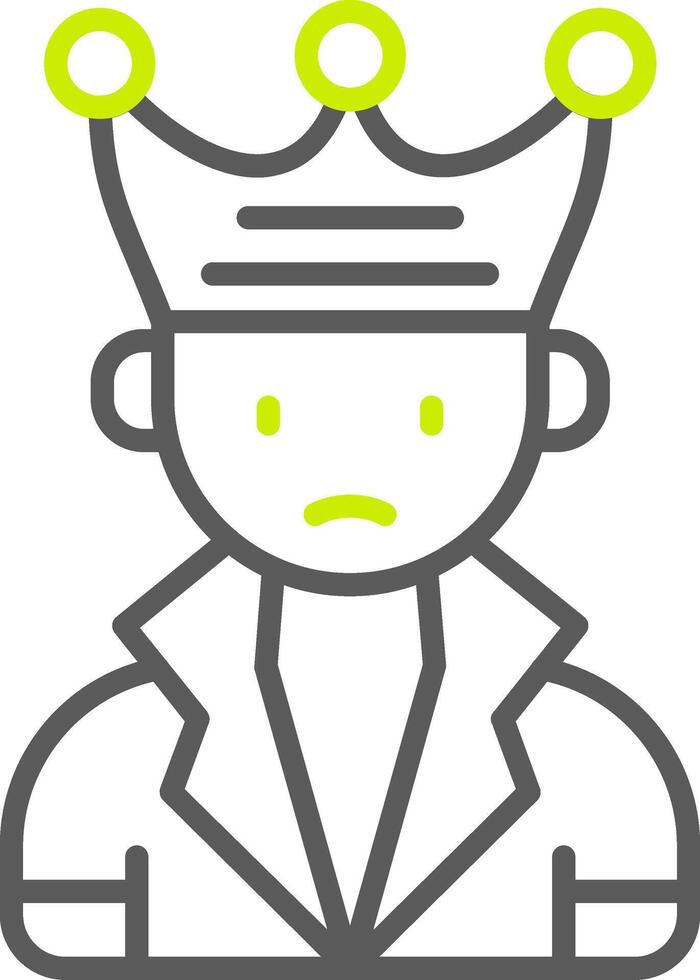 King Neutral Icon Unit vector
