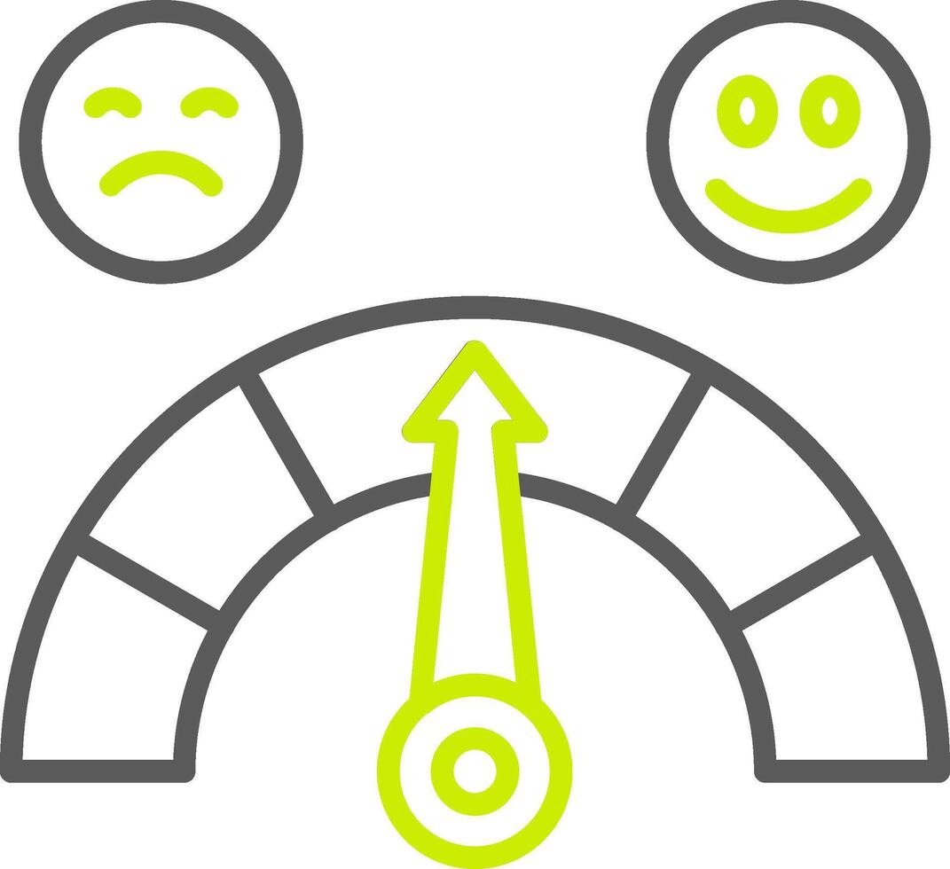 Meter Custom Line Drawing vector