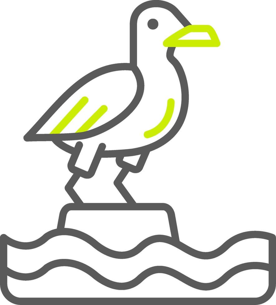 Pelican Elegant Design Token vector