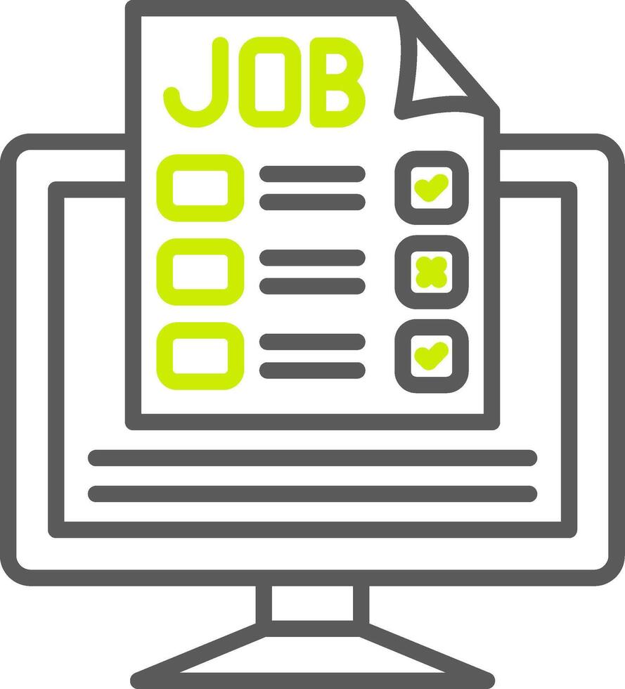 Online Test Elegant Tech Badge vector