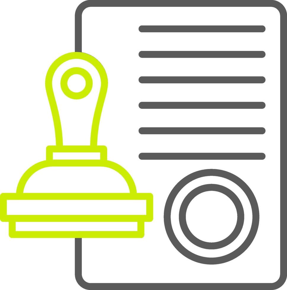 Rubber Stamp Optimized Creative Piece vector