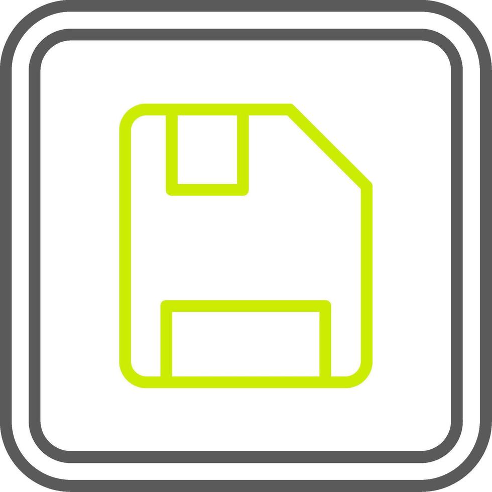 Save Trendy UI Label vector