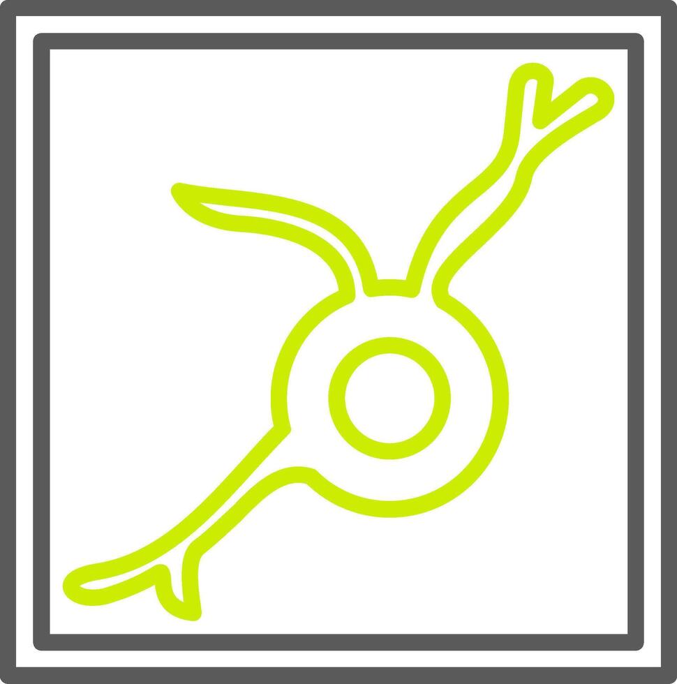 Oligodendrocyte Responsive Grid Visual vector