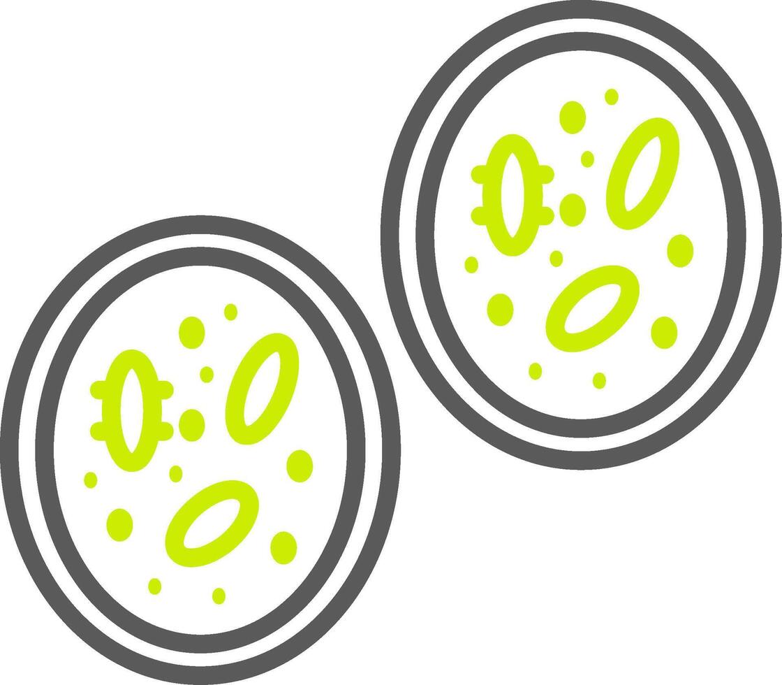 Cell Neon Grid Feature vector