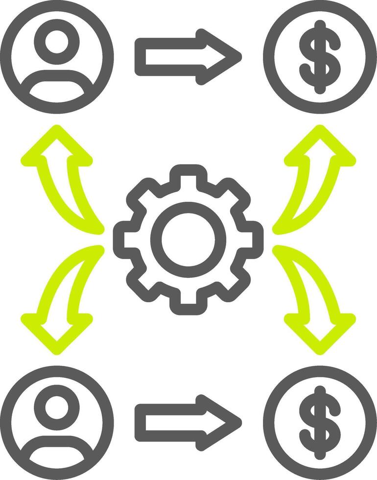 Methodology Dynamic UX Asset vector