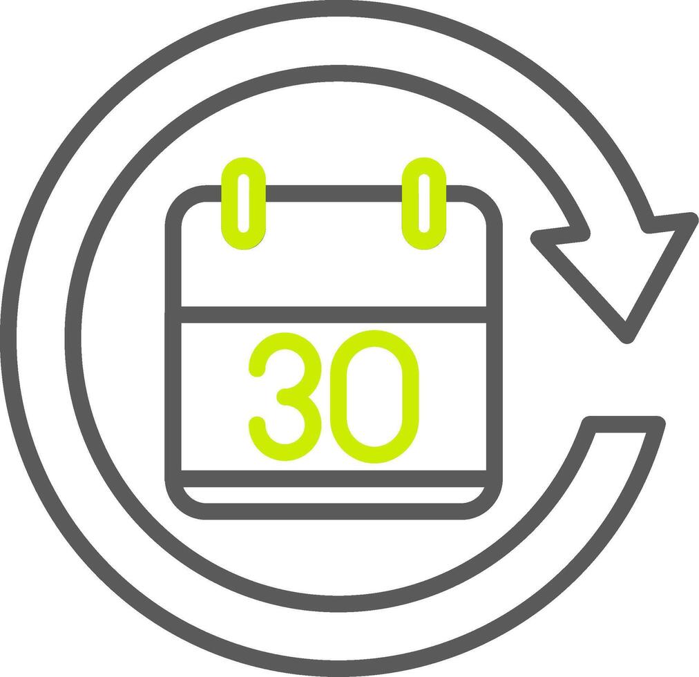 30 Days Minimal UX Part vector