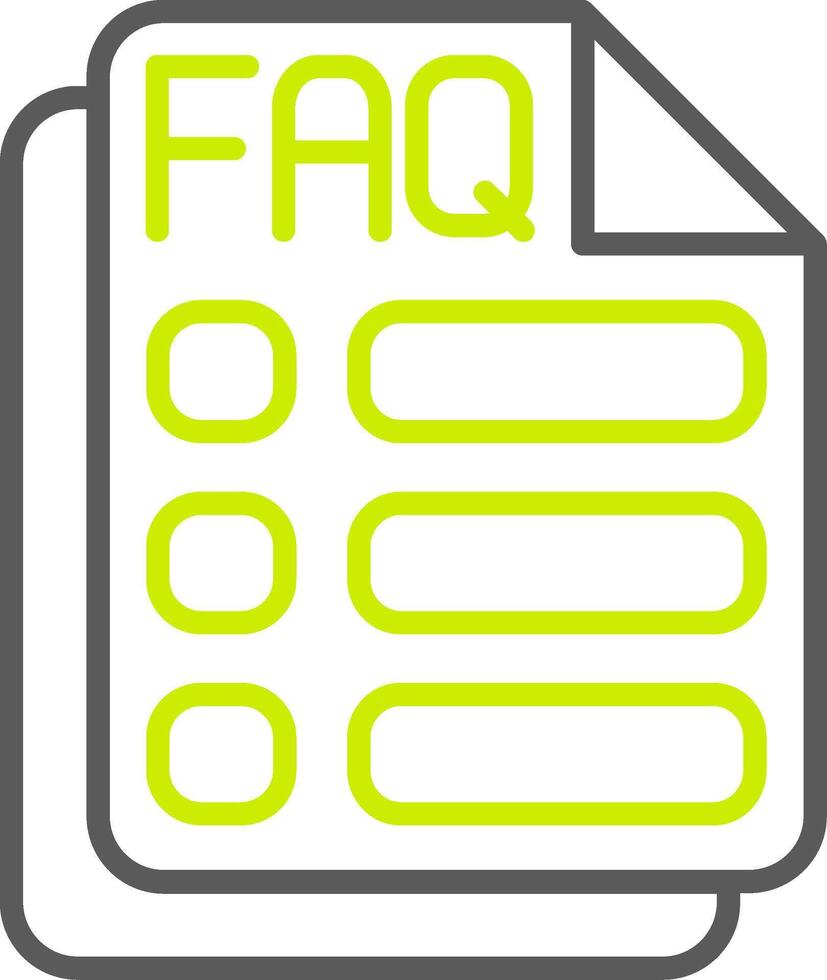 Document Trendy UI Label vector
