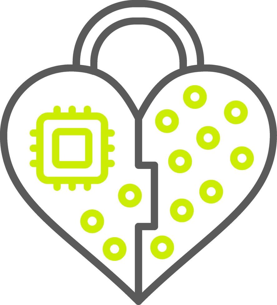 Heart FutureReady App Mark vector