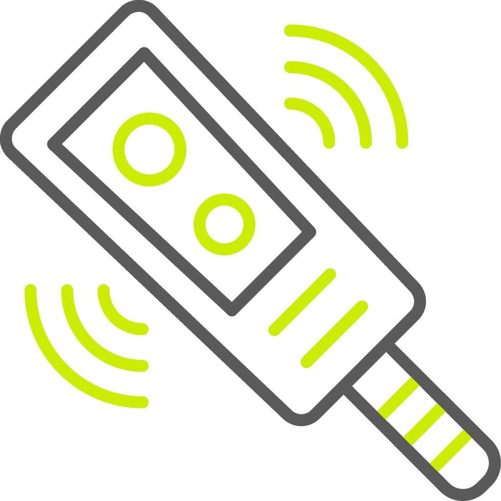 Metal Detector Functional Web Symbol vector