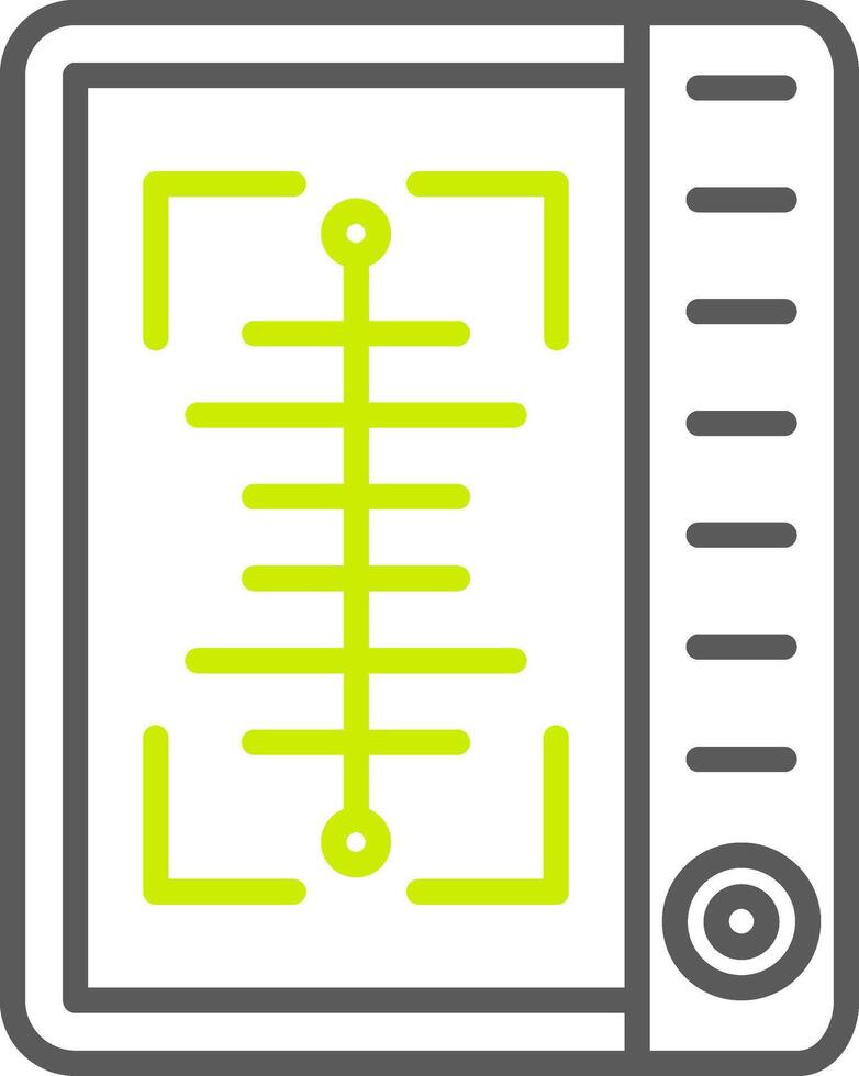 X Ray NextGen Interface Symbol vector