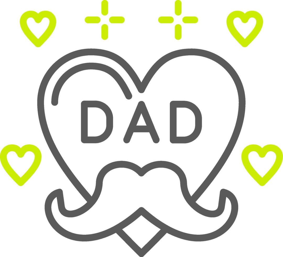 Heart Dynamic Creative Piece vector