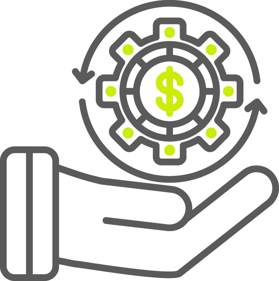 Monetary Custom Creative Piece vector