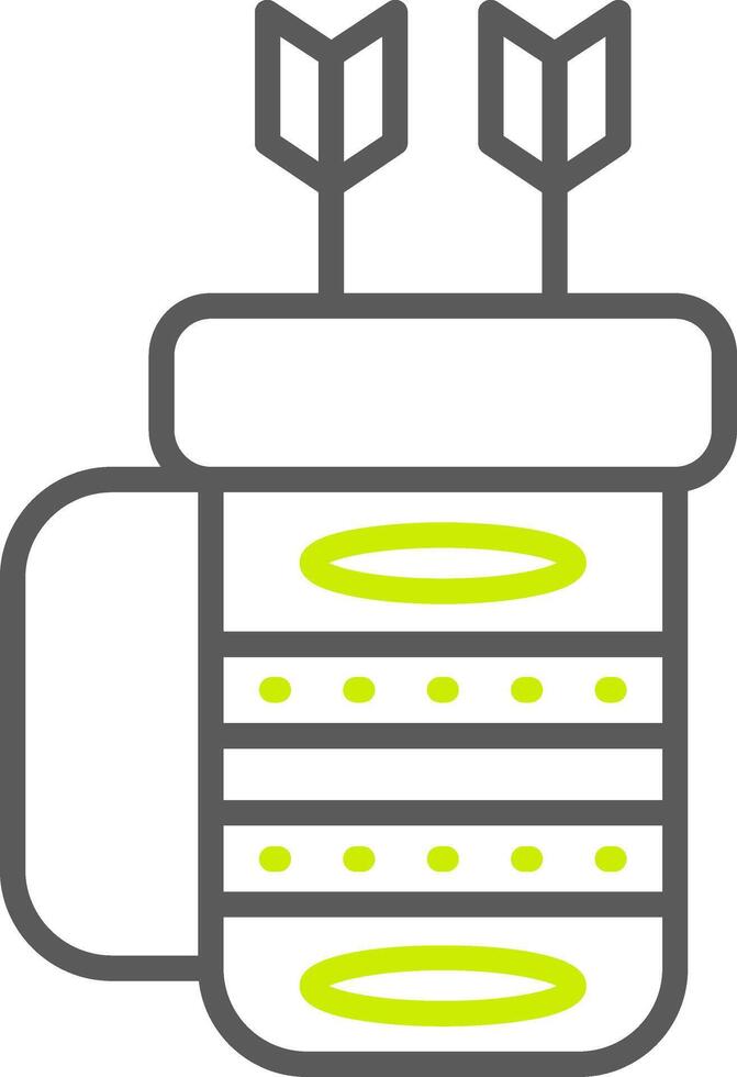 Quiver NextGen Line Drawing vector