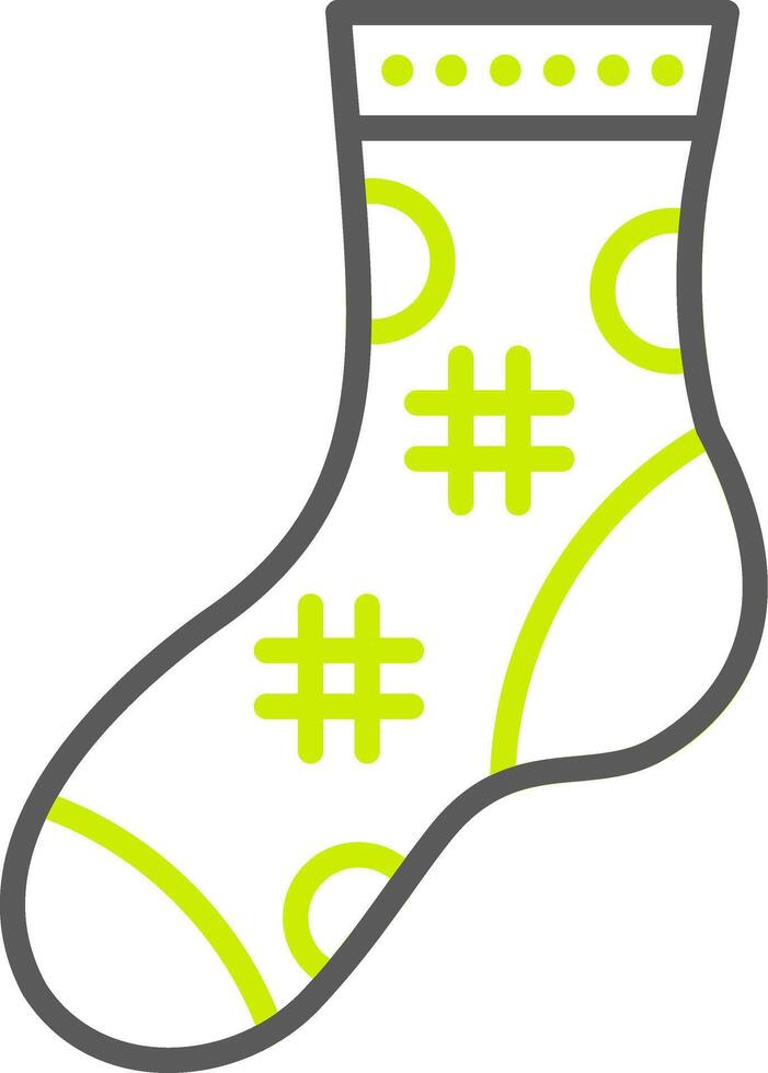 Sock Custom Interface Symbol vector