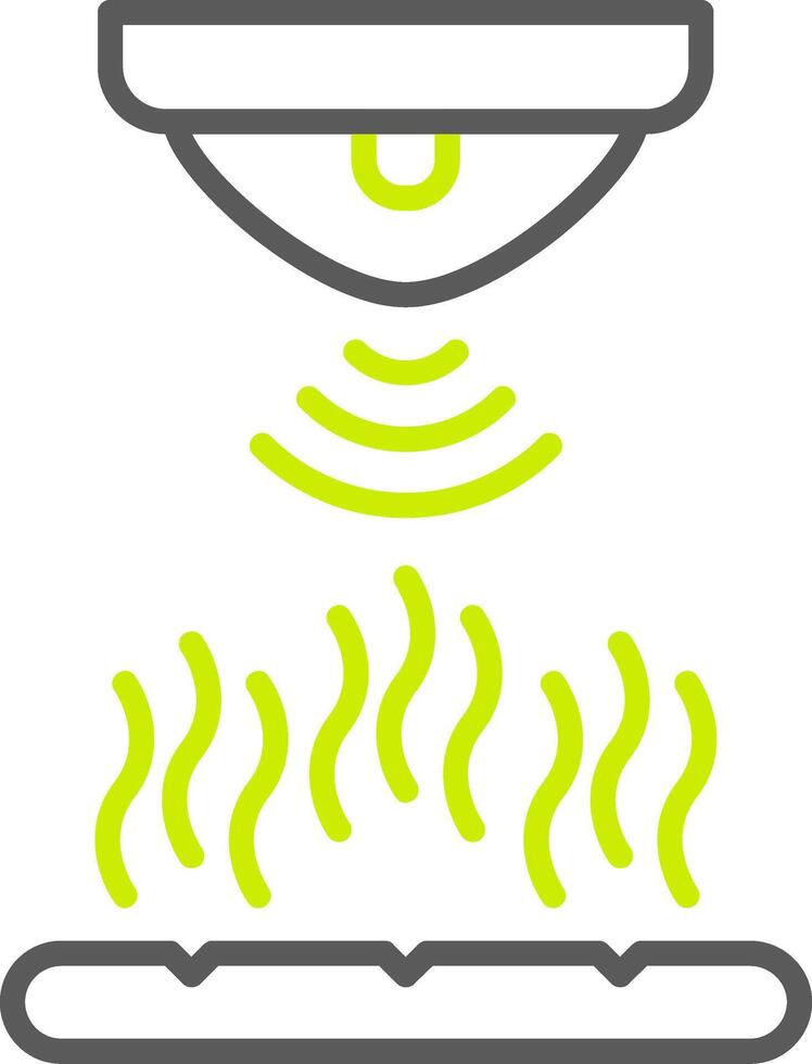 Smoke Detector Optimized Creative Piece vector