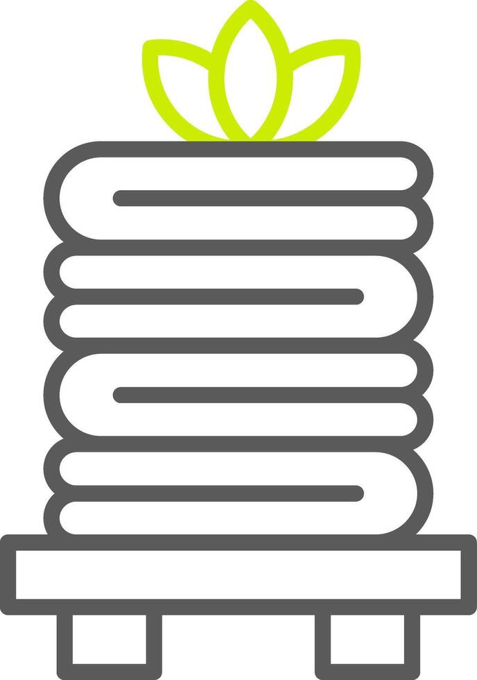 Towels Soft Tone Graphic vector
