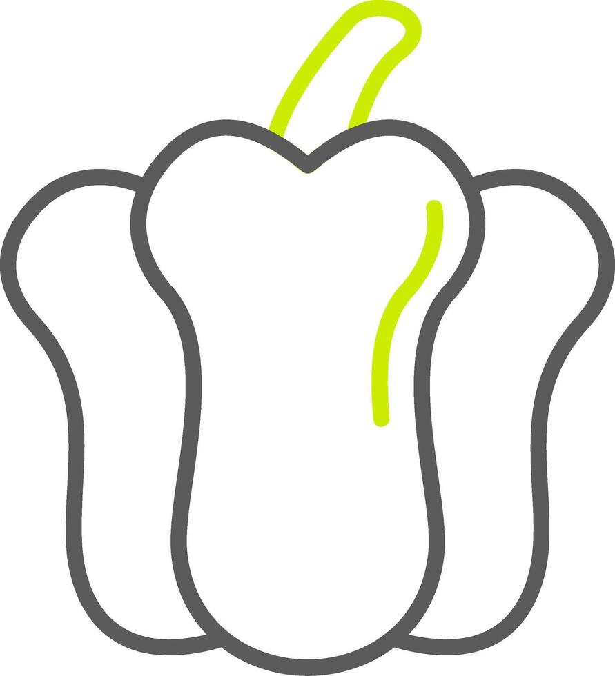 Bell Pepper Subtle Interface Detail vector