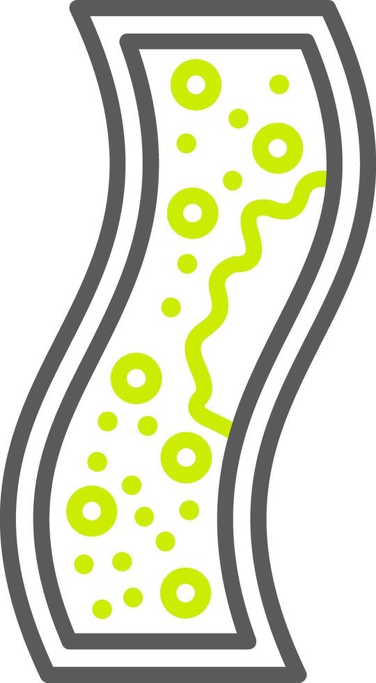 Blood Vessel Versatile Line Drawing vector