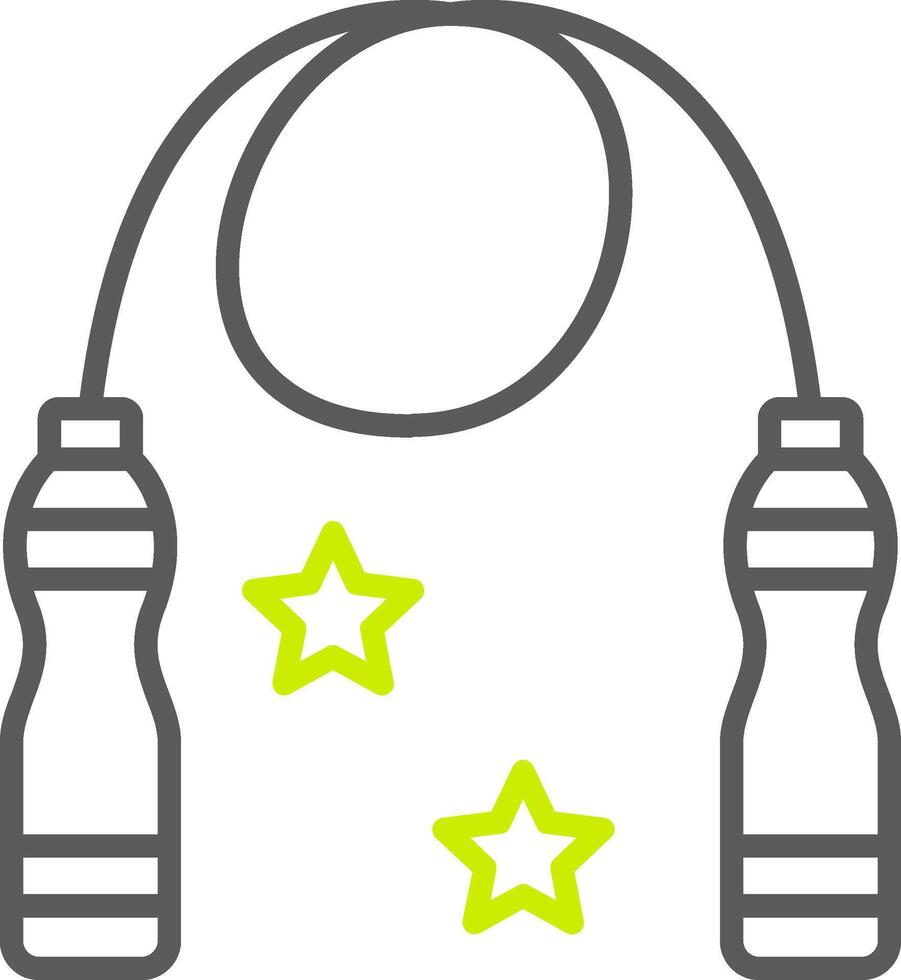 Skipping Rope Advanced Visual Mark vector