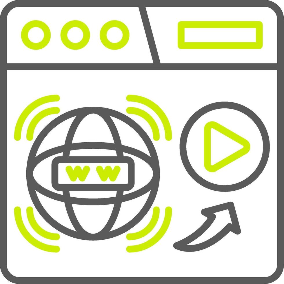 Internet NextGen Web Graphic vector