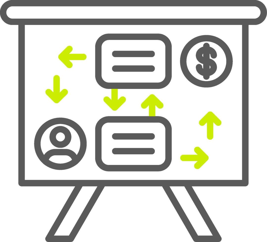 Flowchart Optimized App Object vector