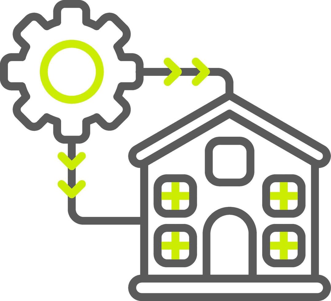 Management Smart Tech Badge vector