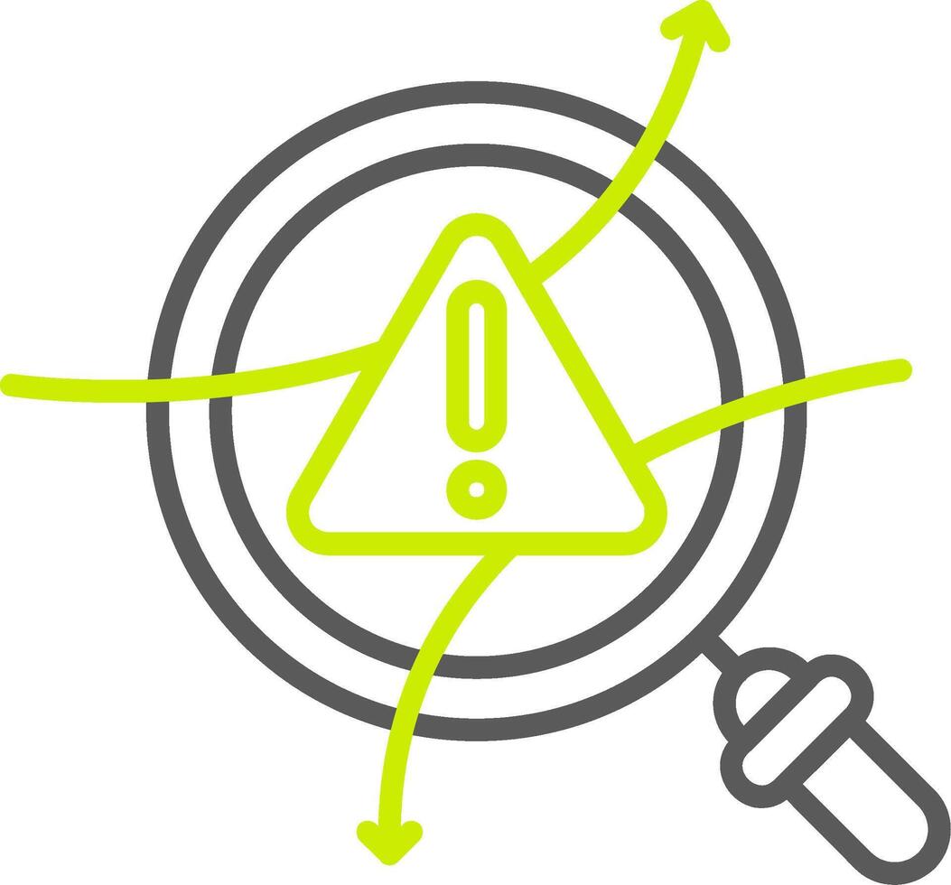 Avoidance Smart Visual Mark vector
