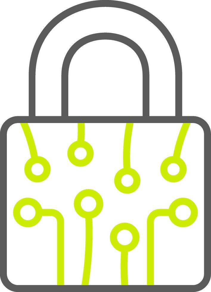 Padlock NextGen UX Asset vector