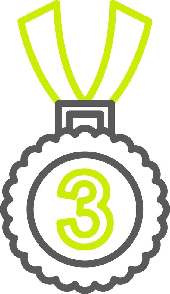 3rd Prize Custom Interface Symbol vector